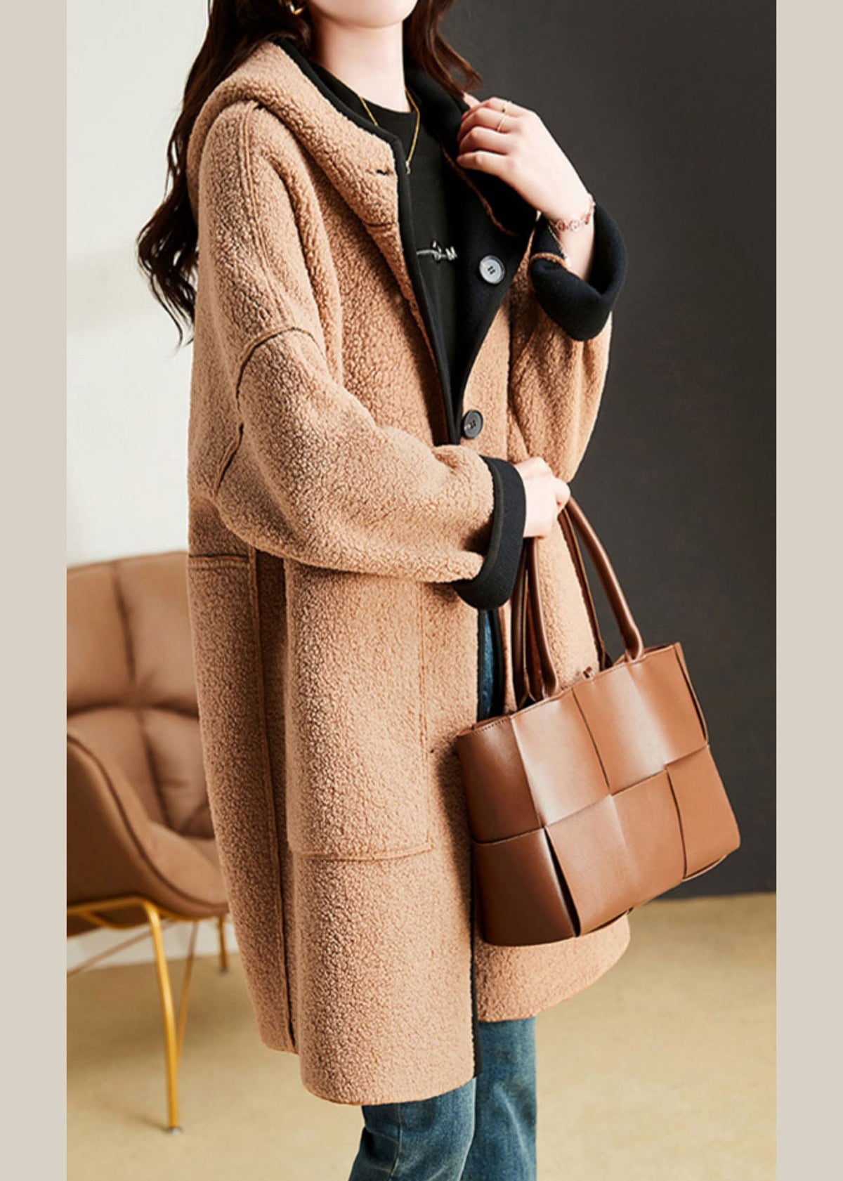 A Vintage Style Coat with Delicate Timeless Details