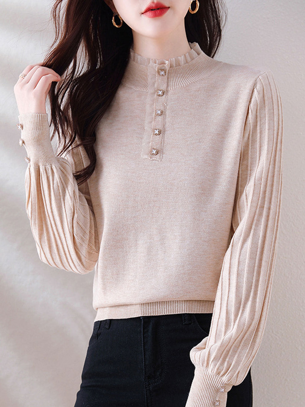 Polished Sweater with an Effortless Classic Look
