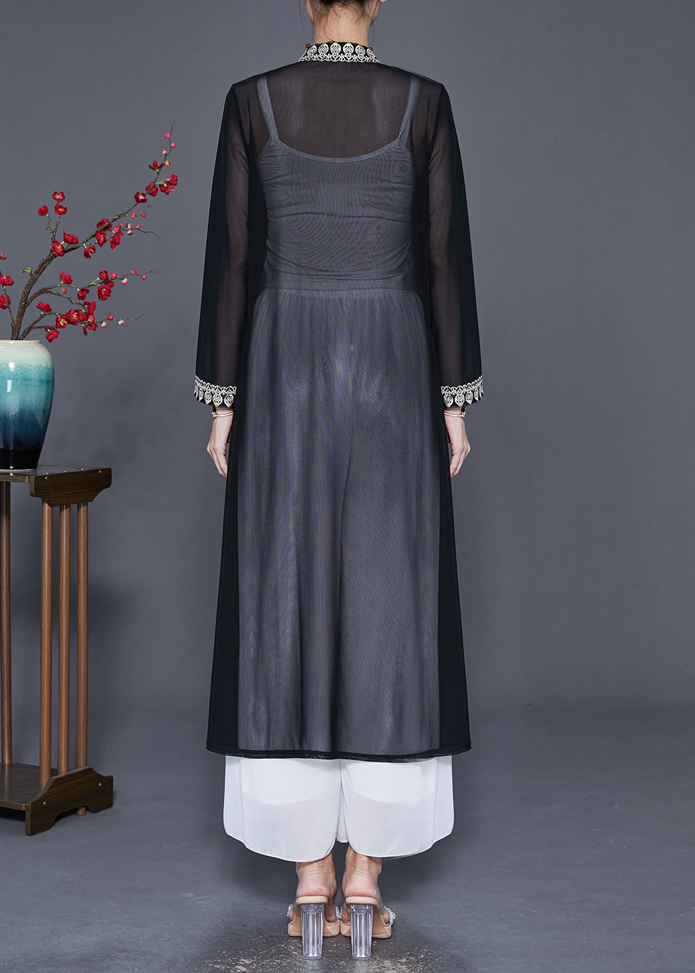 Classic Vintage Cardigan with a Flattering Fit