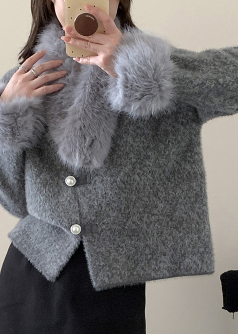 Gracefully Styled Coat for Any Occasion