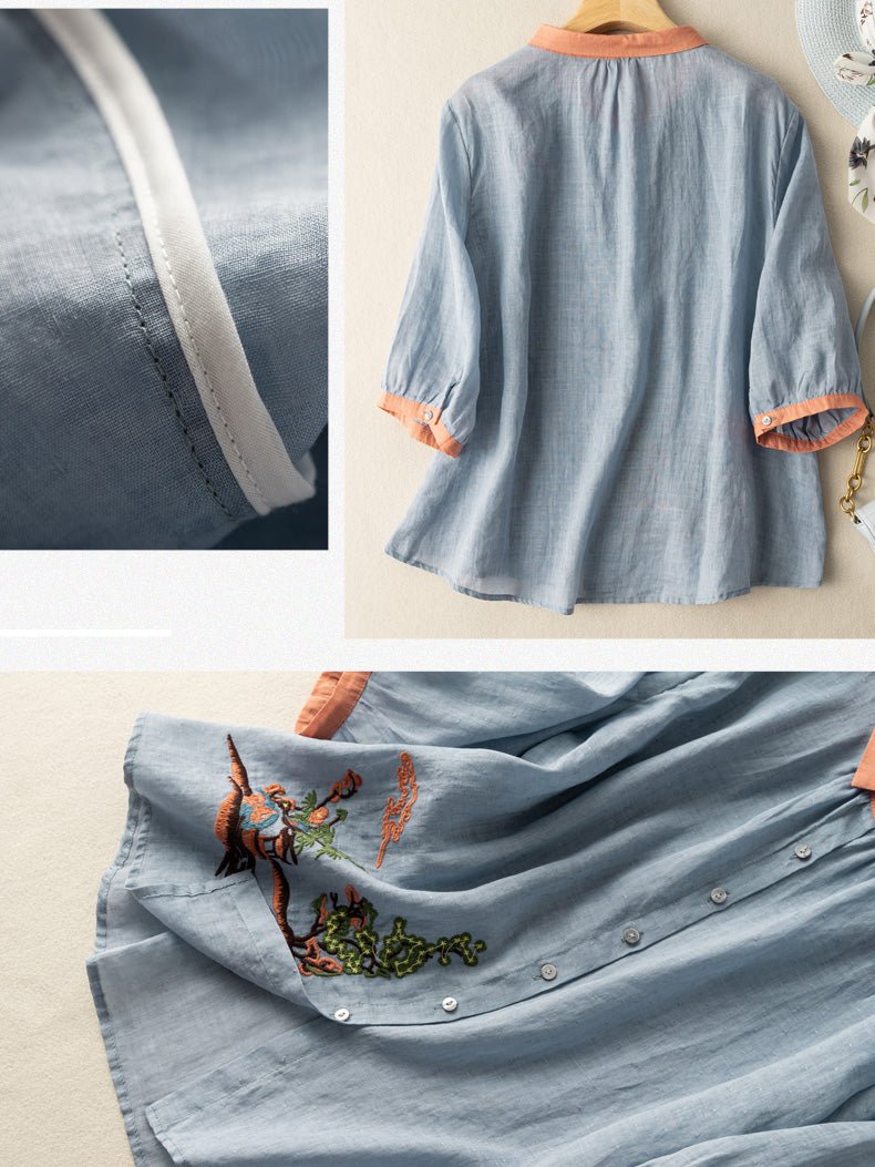 Beautifully Balanced Blouse with Timeless Character