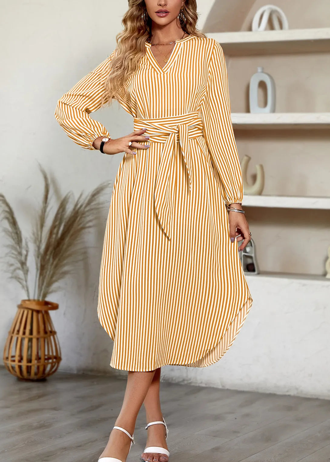 Elegantly Styled Dress for Everyday Wear