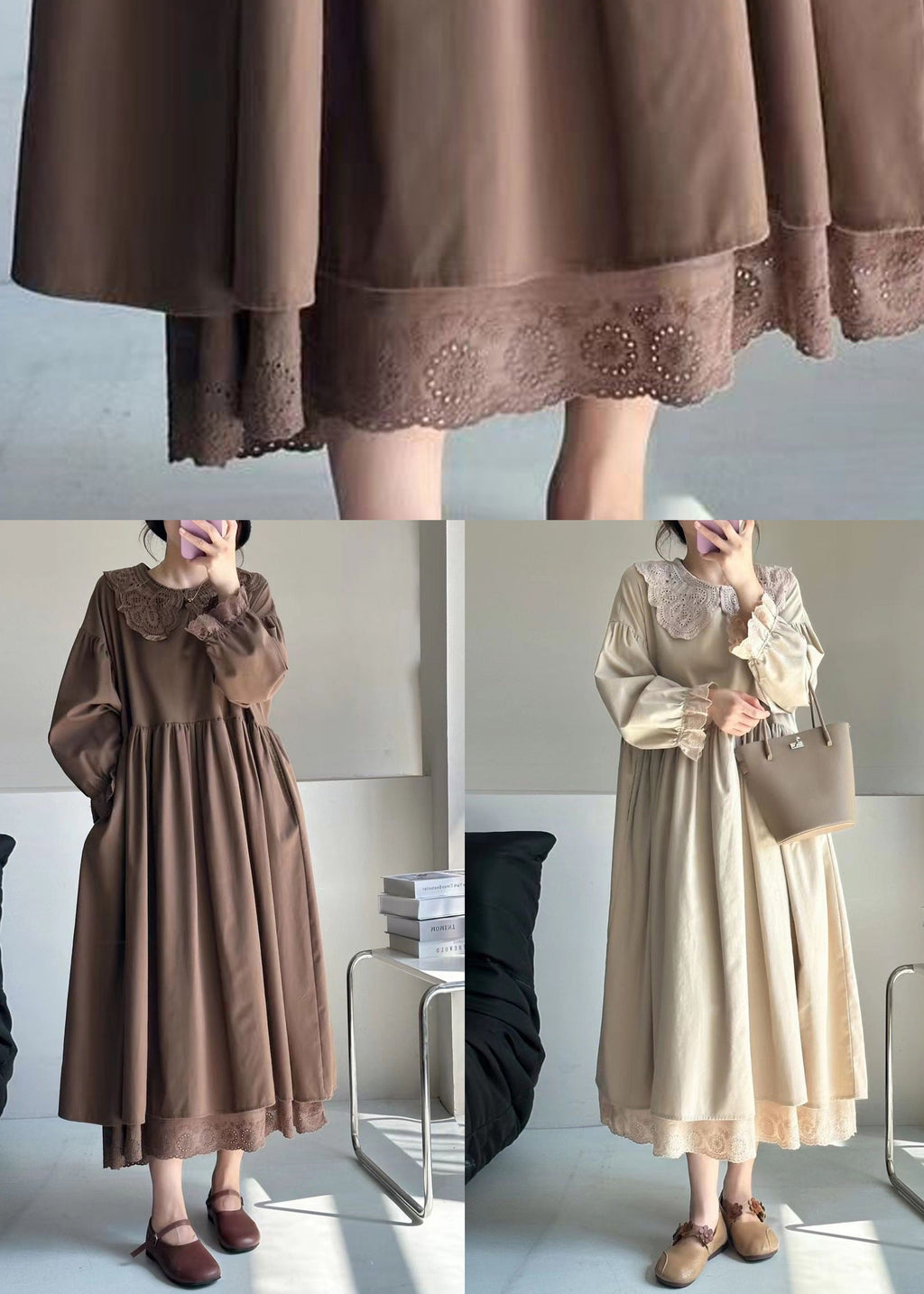 Classic Vintage Dress with a Flattering Fit