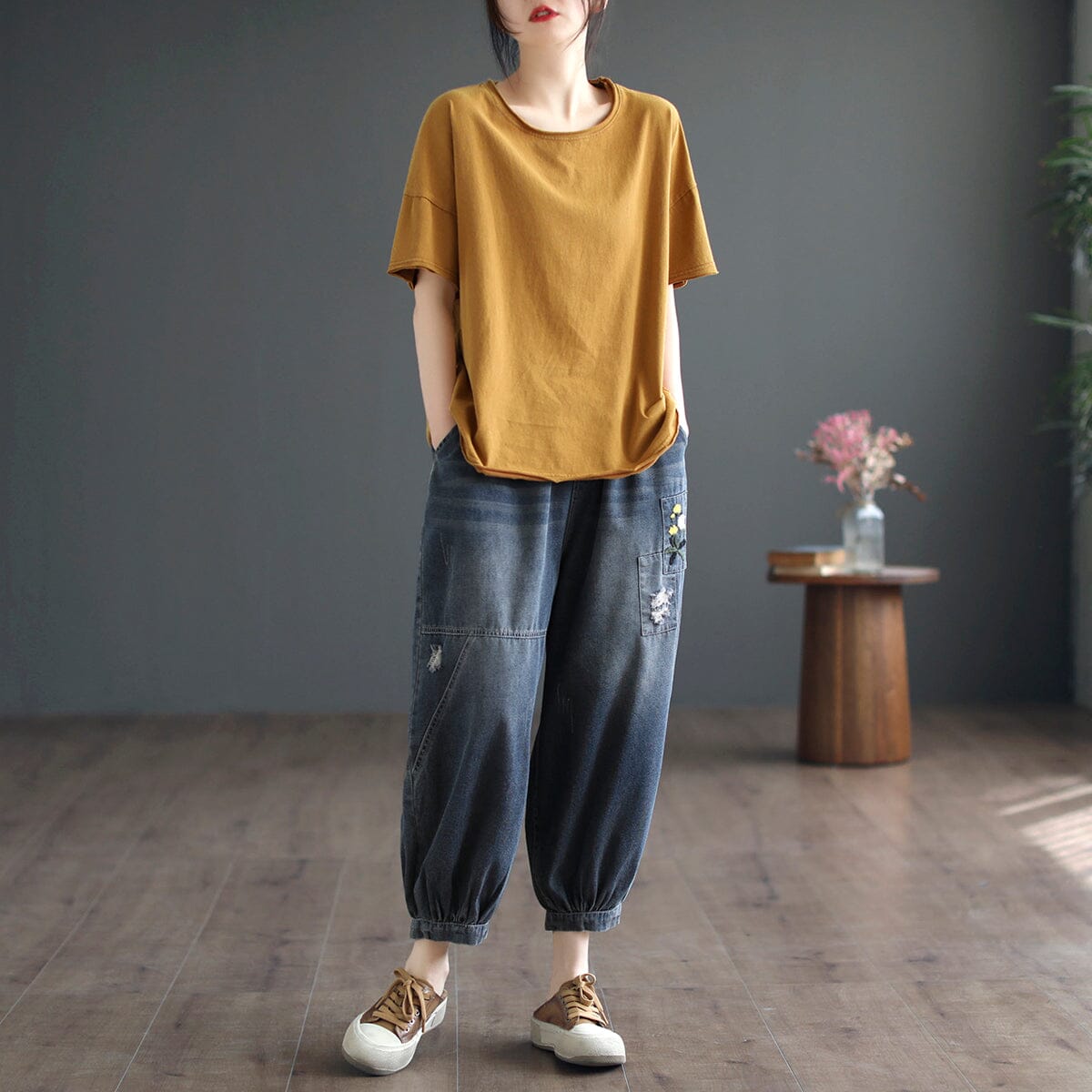 Classic Vintage T-Shirt with a Flattering Fit