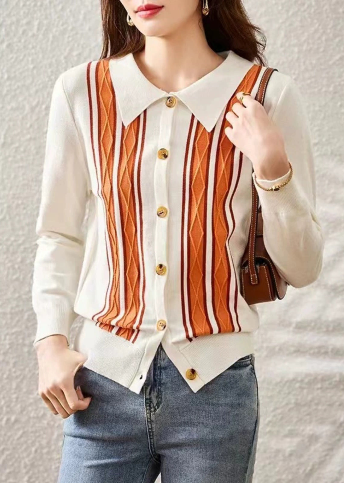 Vintage Inspired Sweater with a Contemporary Edge