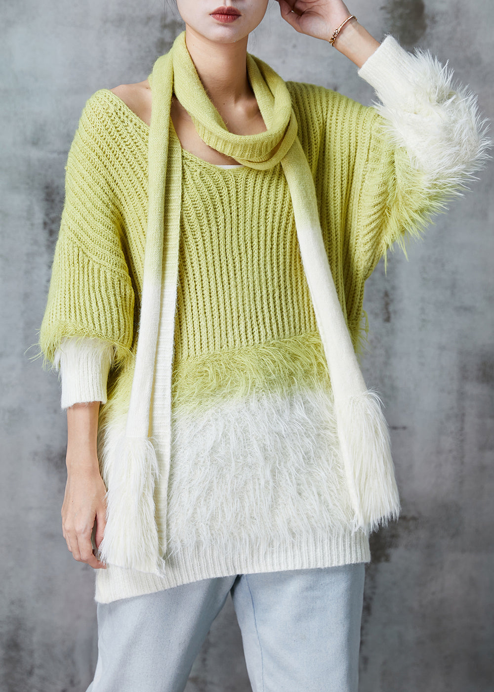 A Vintage Style Sweater with Delicate Timeless Details