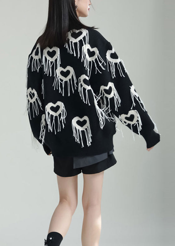 A Vintage Style Sweater with Delicate Timeless Details