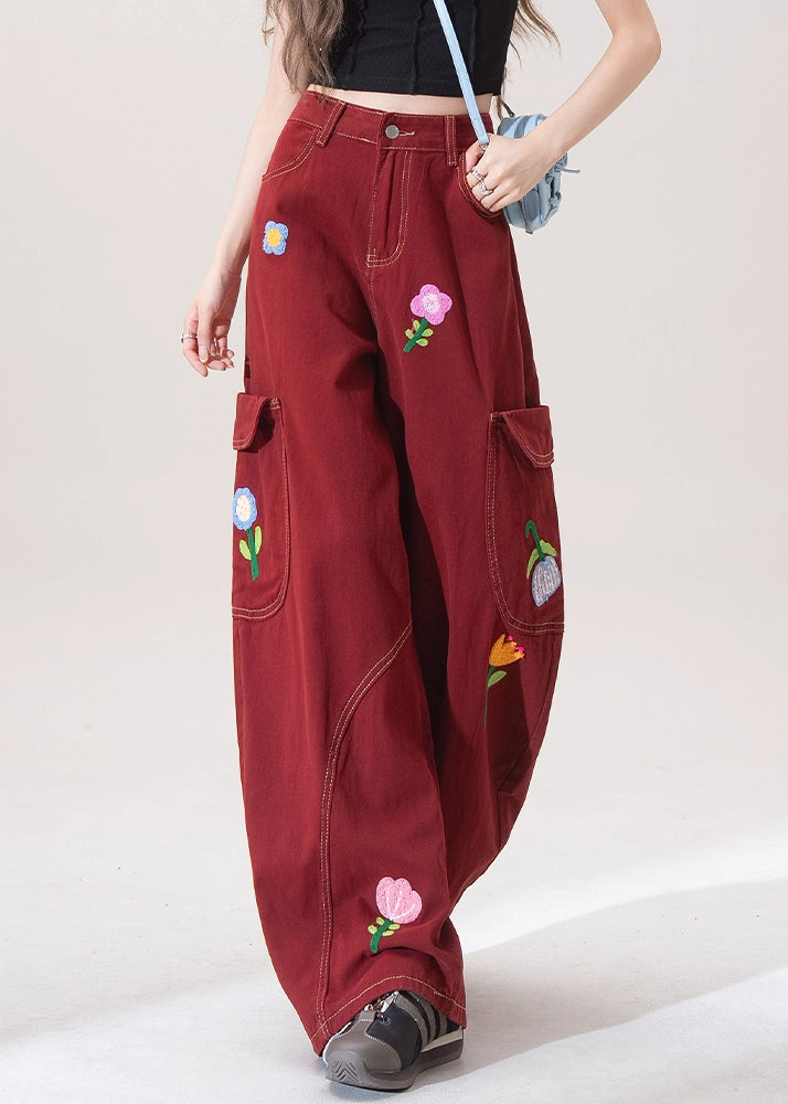 A Vintage Style Pants with Delicate Timeless Details