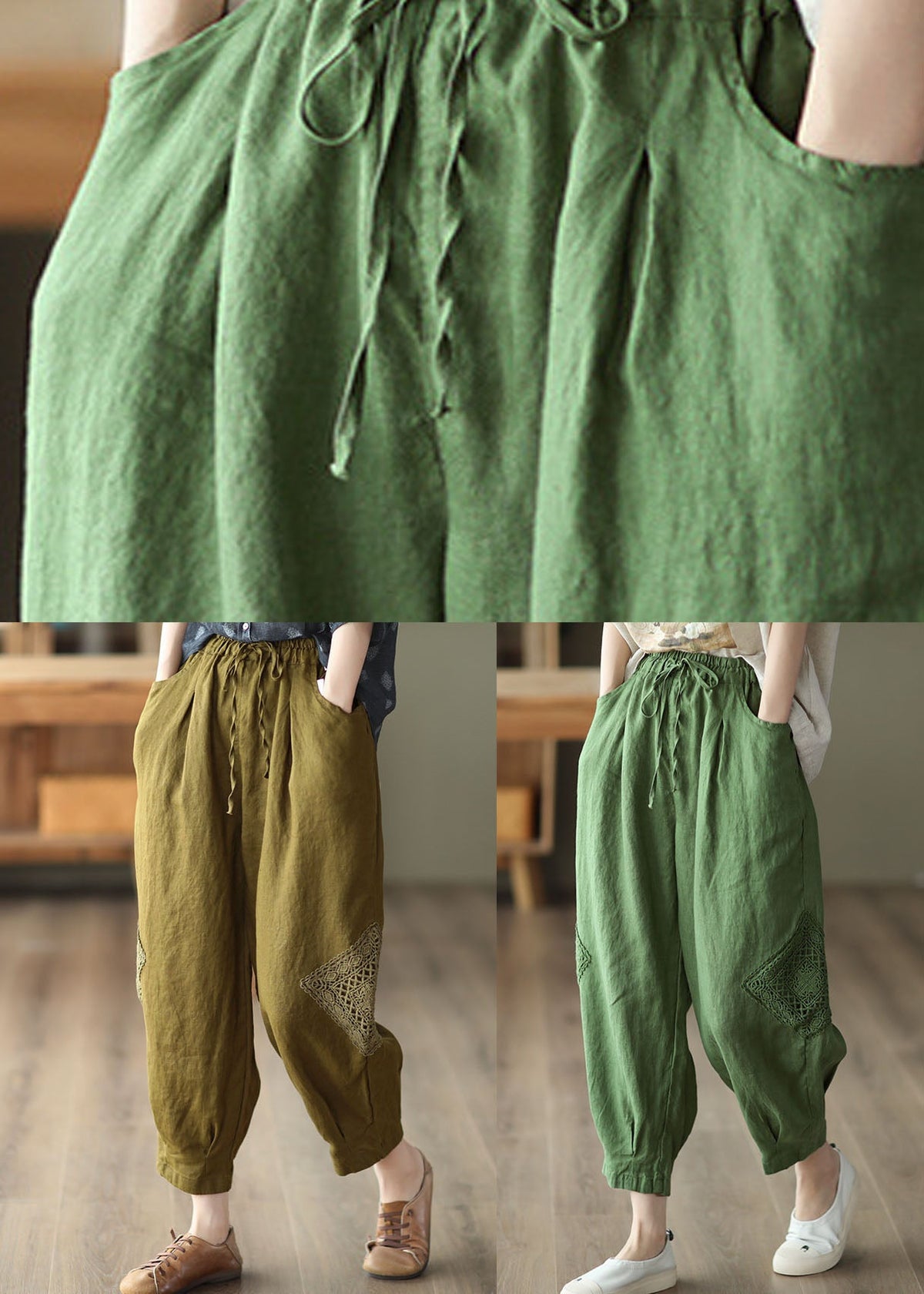 Well Tailored Pants with a Graceful Silhouette