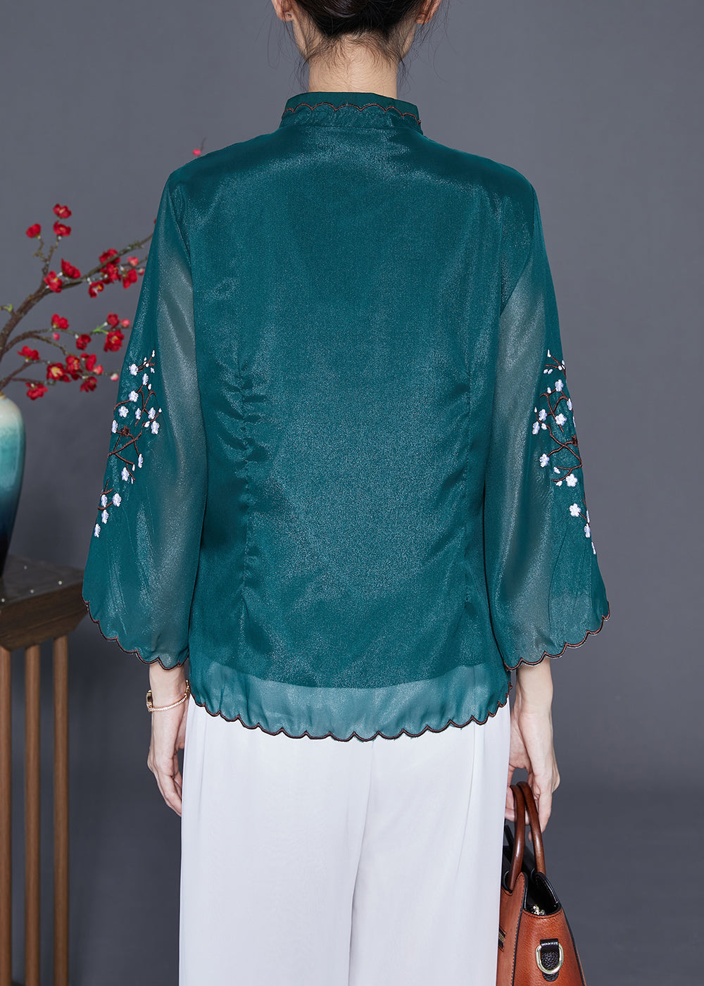 Vintage Inspired Blouse with a Contemporary Edge