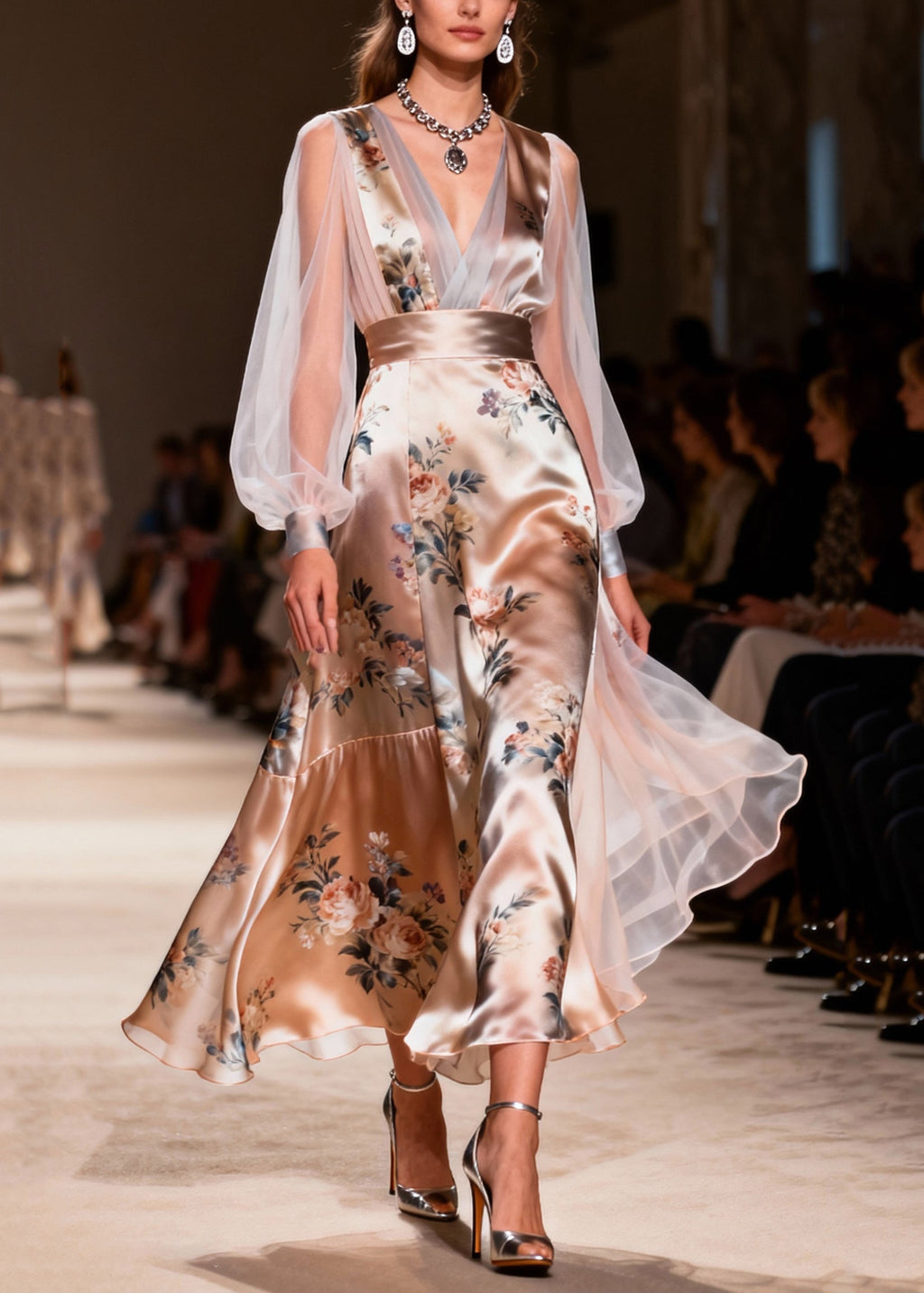 A Vintage Style Dress with Delicate Timeless Details