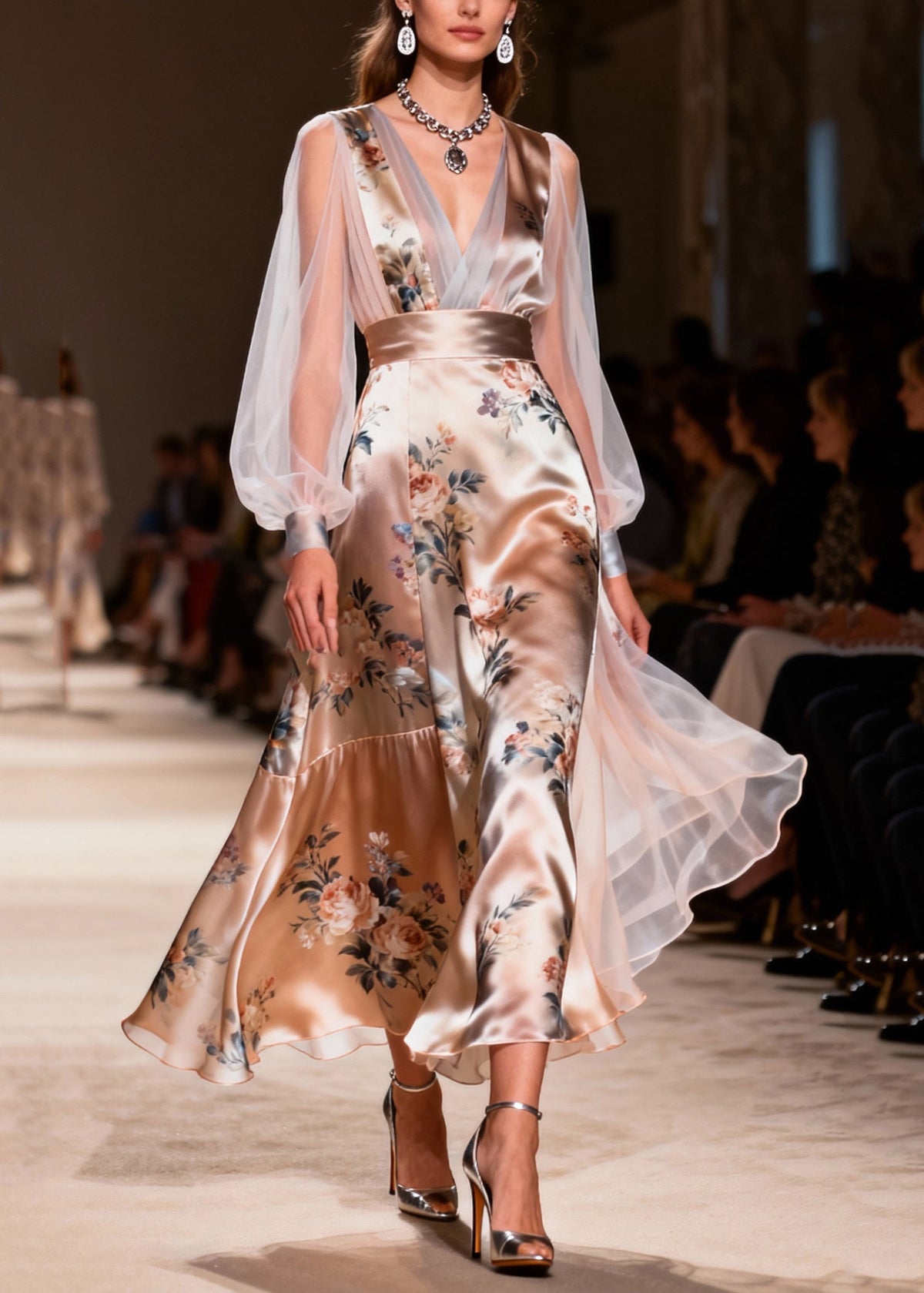 A Vintage Style Dress with Delicate Timeless Details