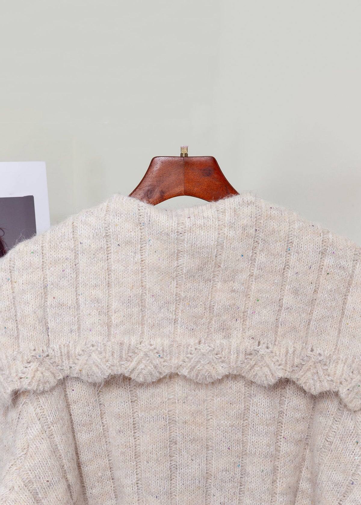 Beautifully Finished Sweater in a Timeless Design