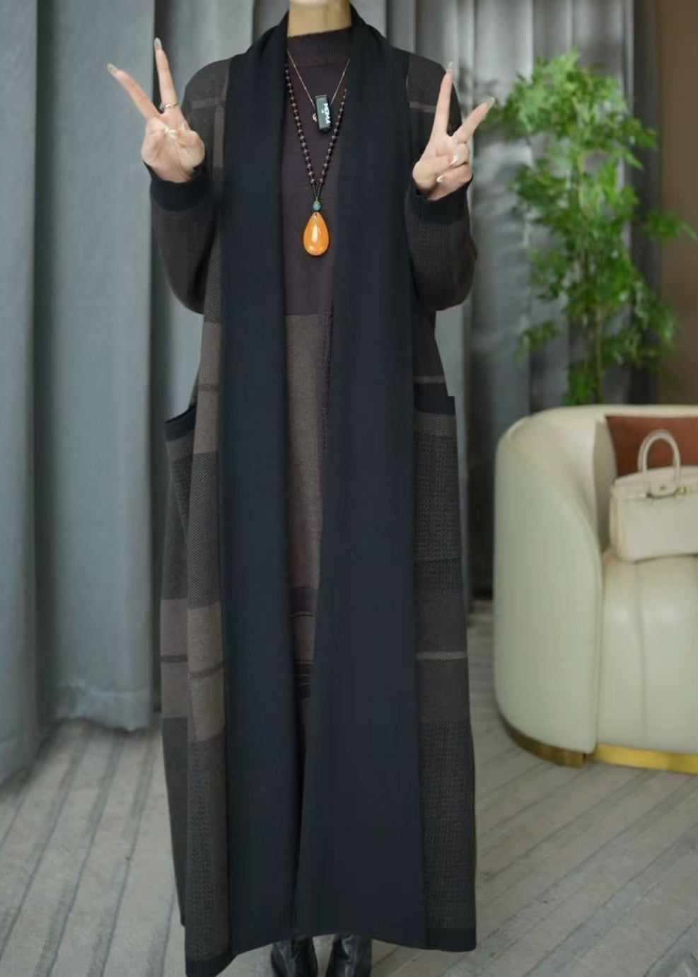 Vintage Inspired Cardigan with a Contemporary Edge