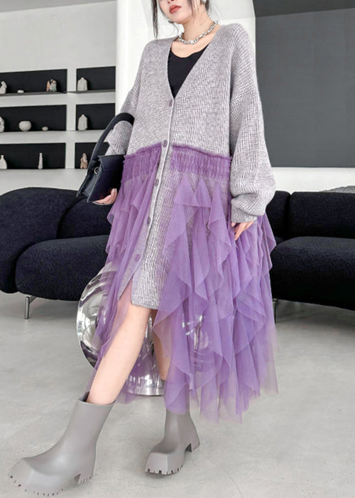 Well Tailored Cardigan with a Graceful Silhouette