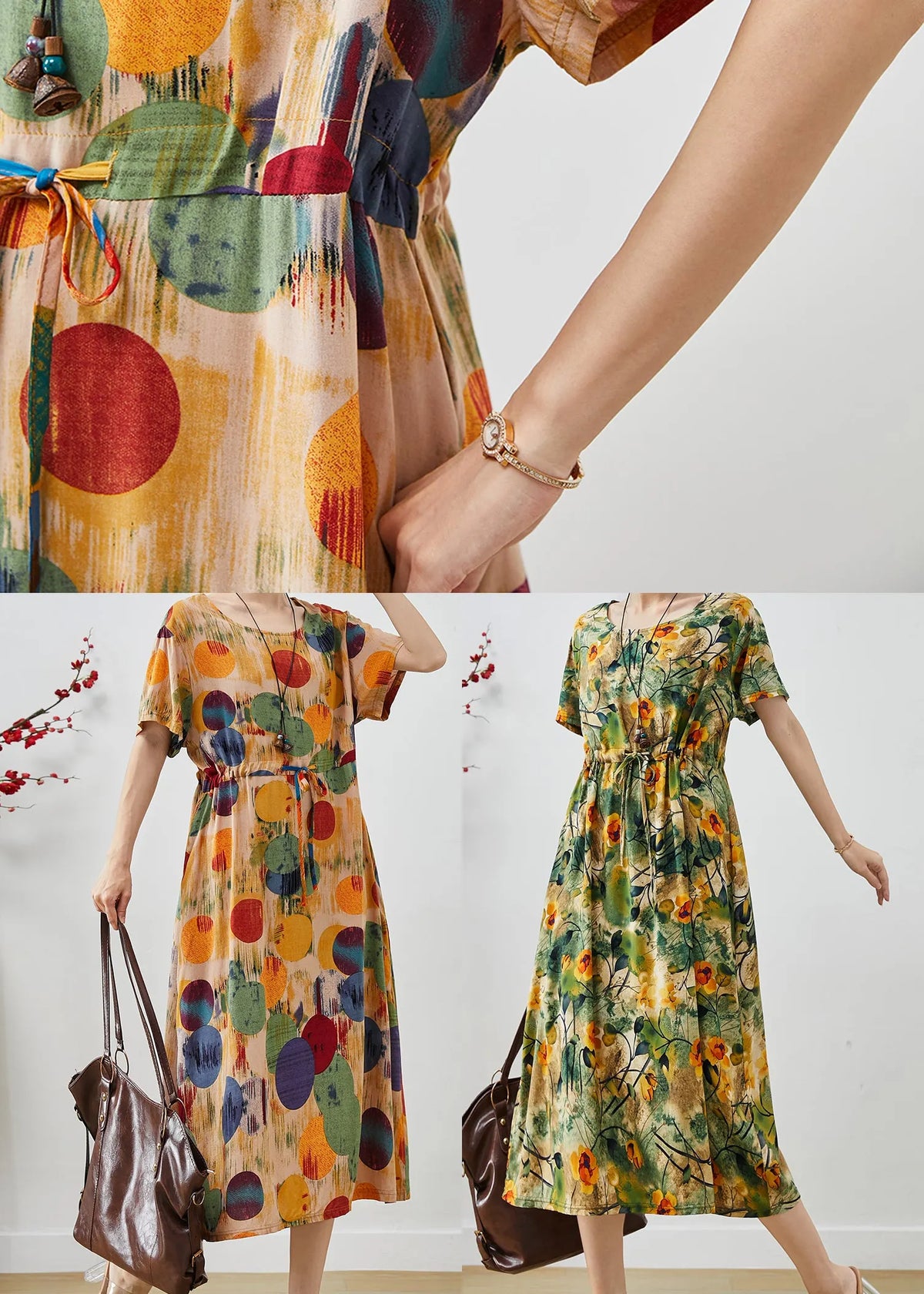 A Vintage Style Dress with Delicate Timeless Details