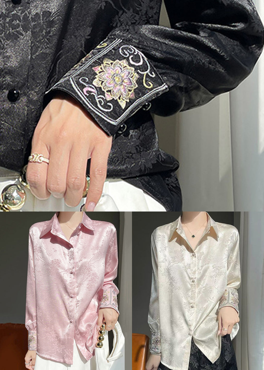 A Vintage Style Blouse with Delicate Timeless Details