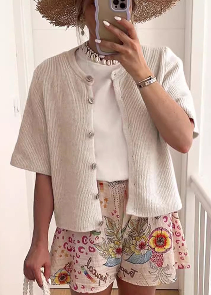 A Vintage Style Cardigan with Delicate Timeless Details