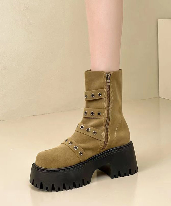 Classic Orthopedic Boots with Timeless Style