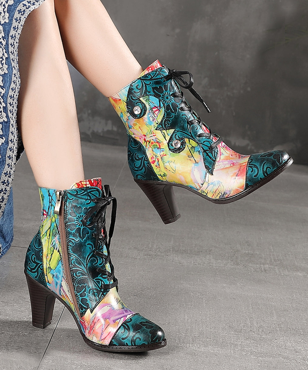 Vintage Inspired Orthopedic Boots