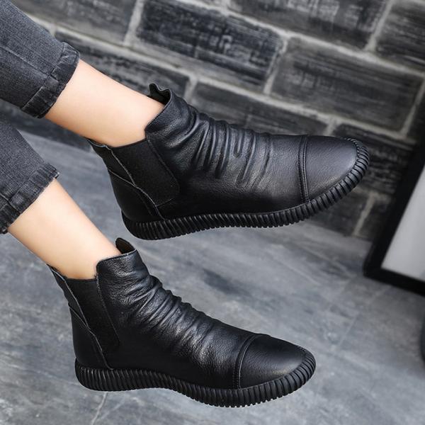 Classic Orthopedic Boots with Timeless Style