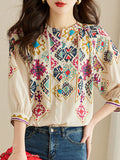 A Vintage Style Top with Delicate Timeless Details