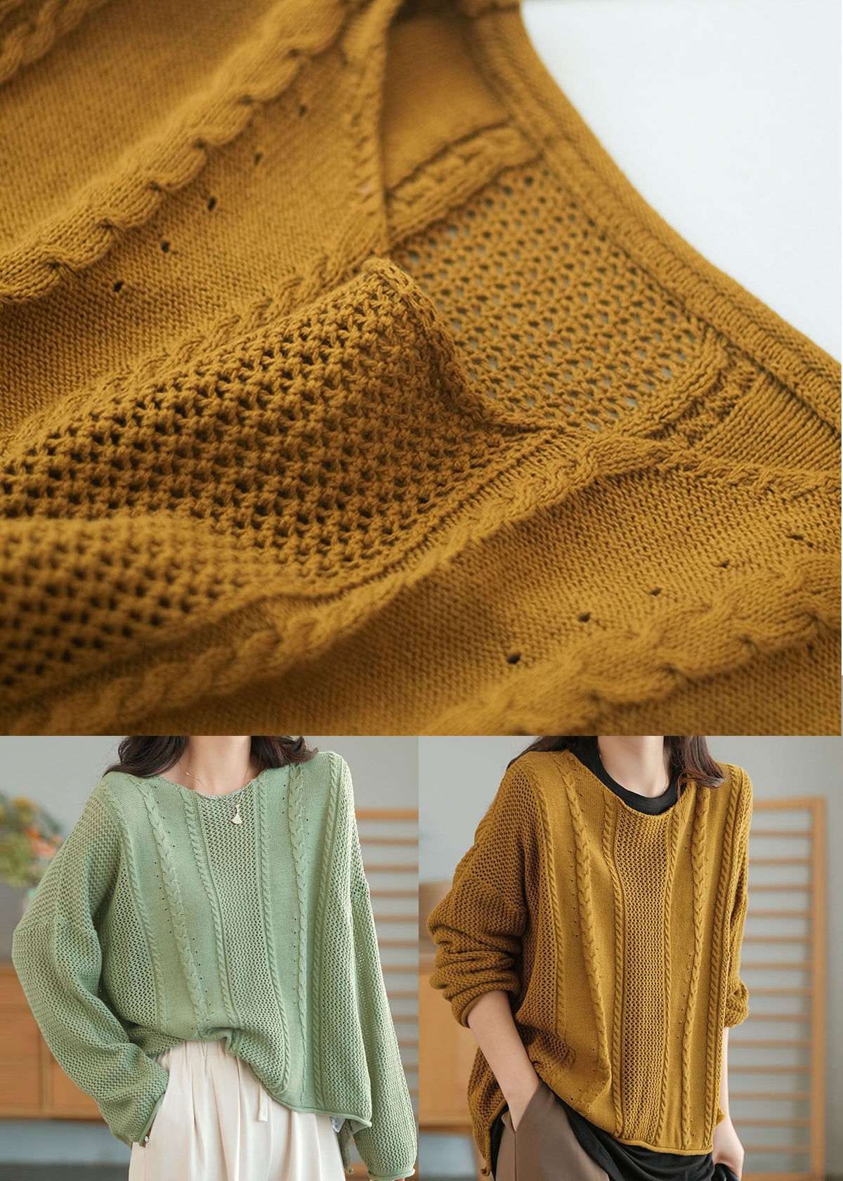 Well Tailored Sweater with a Graceful Silhouette
