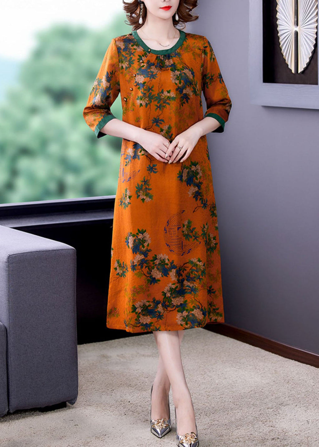 A Vintage Style Dress with Delicate Timeless Details