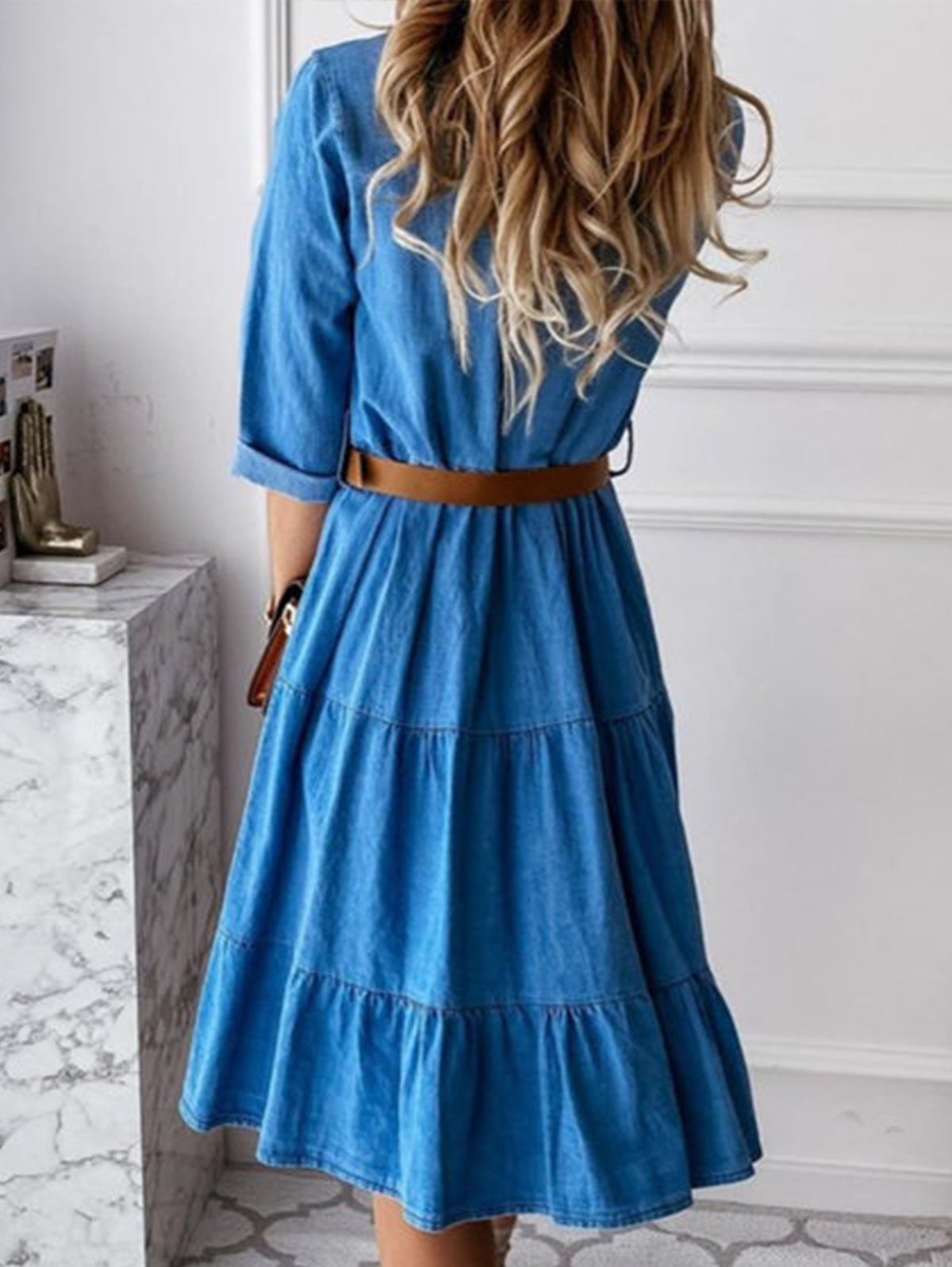Elegantly Styled Dress for Everyday Wear