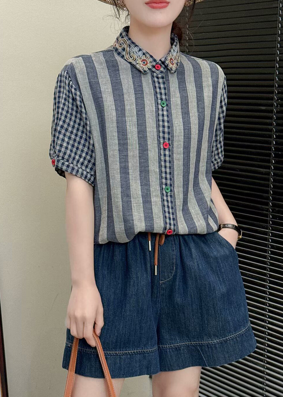 A Vintage Style Shirt with Delicate Timeless Details