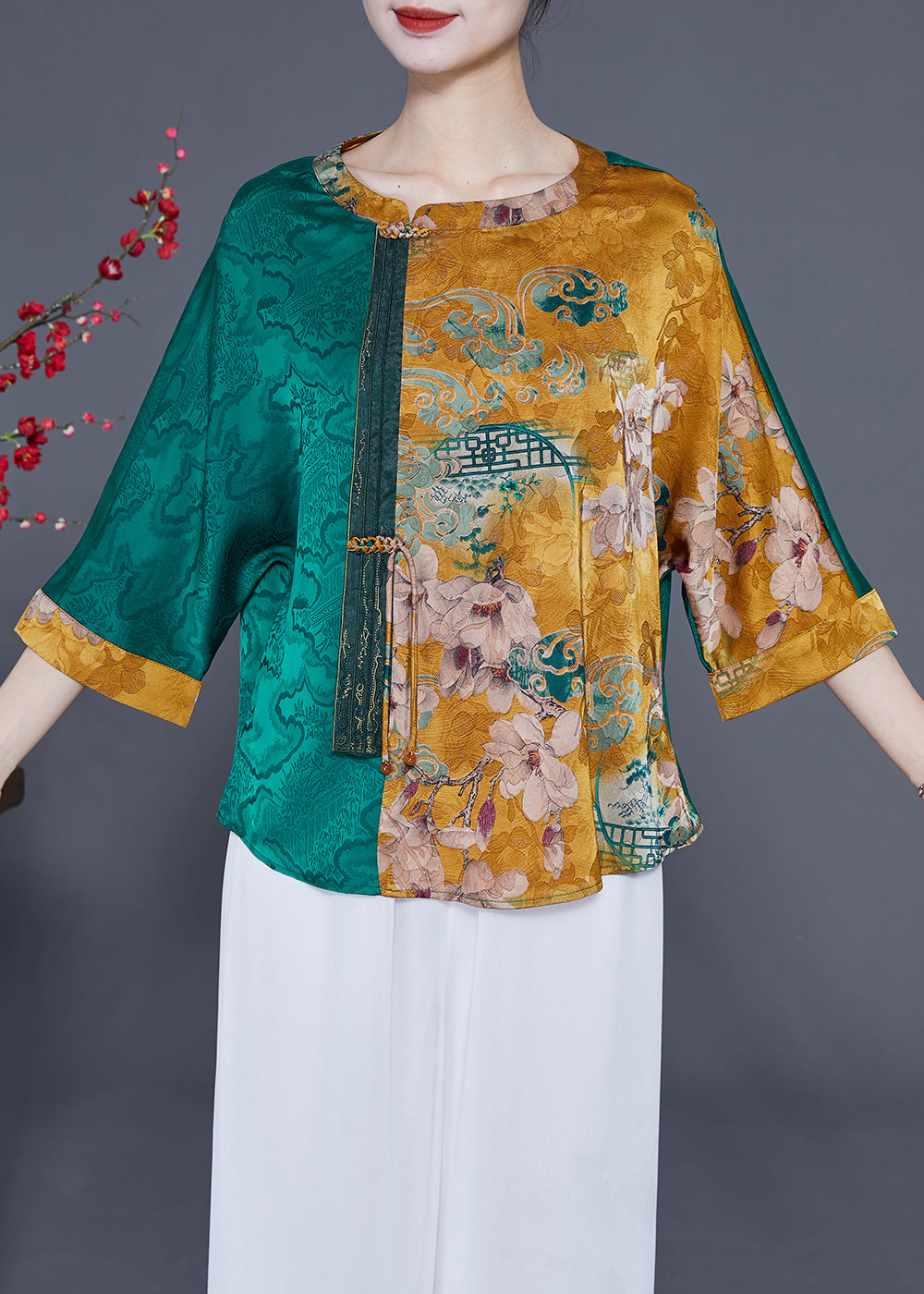 Gracefully Styled Top for Any Occasion