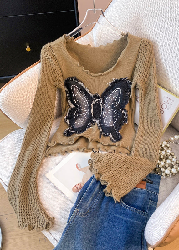 A Vintage Style Sweater with Delicate Timeless Details