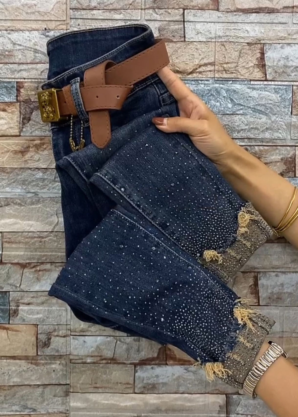 A Vintage Style Pants with Delicate Timeless Details