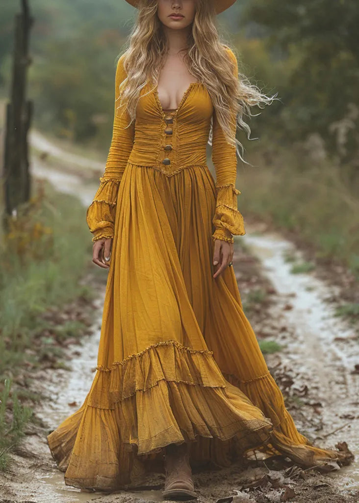 Classic Vintage Dress with a Flattering Fit
