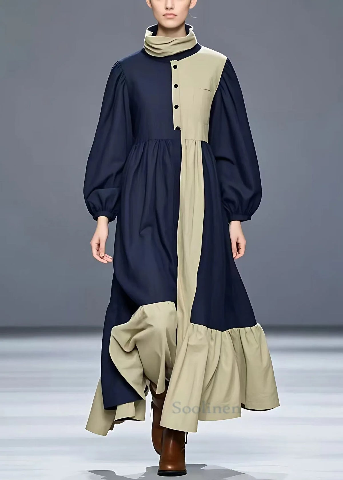 Classic Vintage Dress with a Flattering Fit