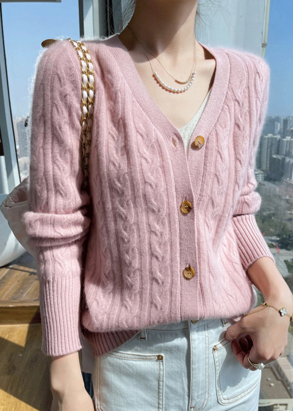 Beautifully Balanced Cardigan with Timeless Character
