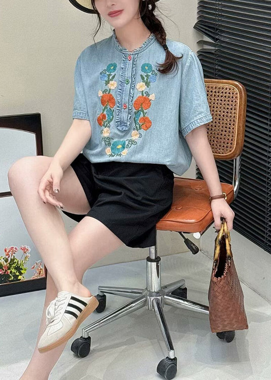 A Vintage Style Blouse with Delicate Timeless Details