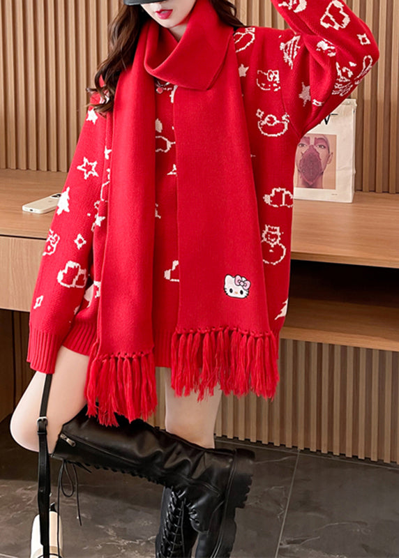 A Vintage Style Sweater with Delicate Timeless Details
