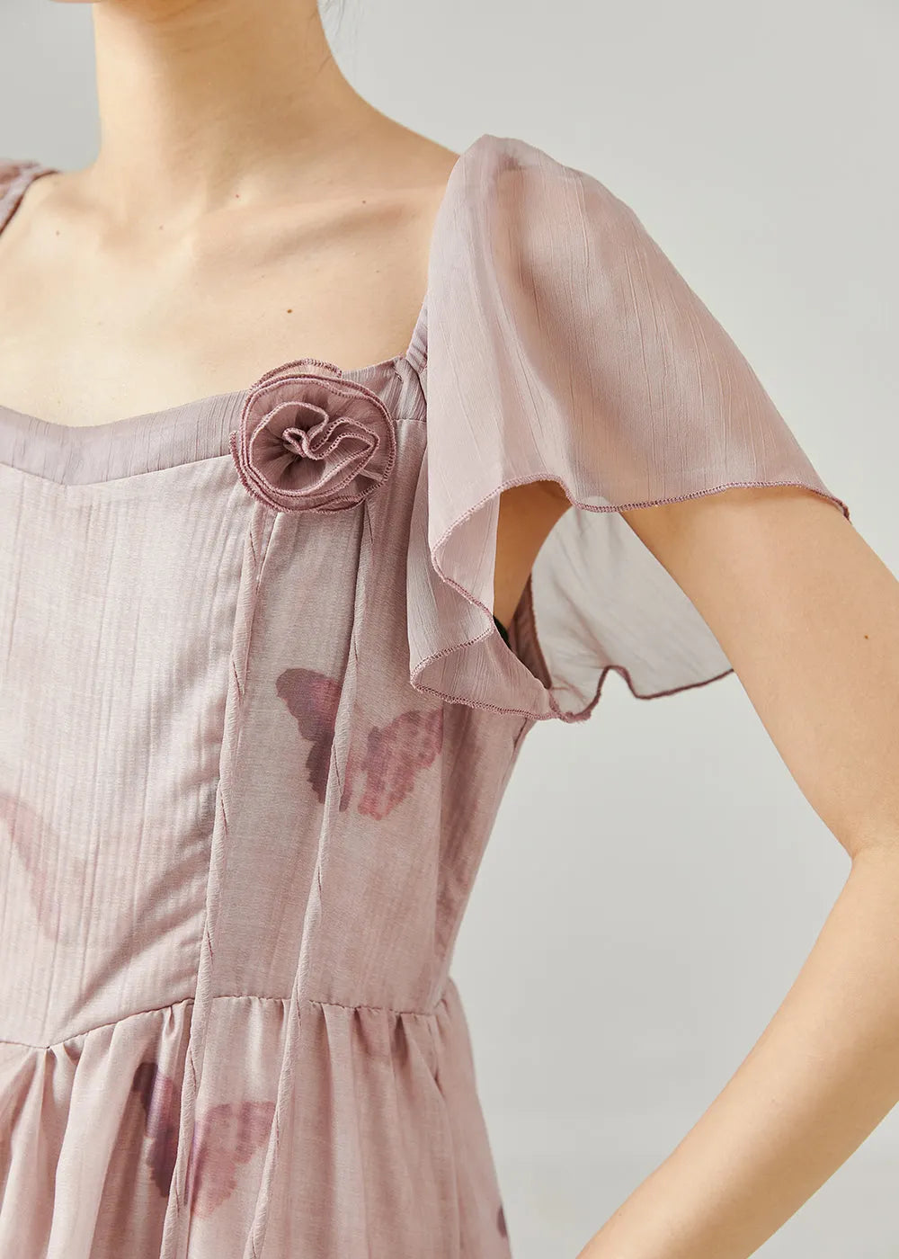 A Vintage Style Dress with Delicate Timeless Details