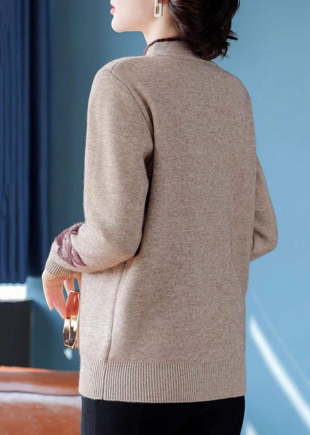 Gracefully Styled Sweater for Any Occasion