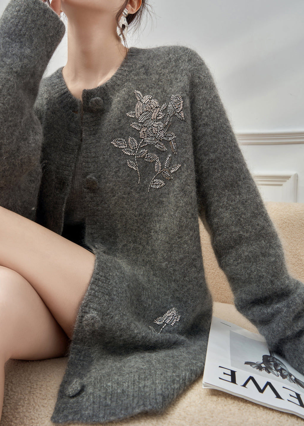 Sophisticated Cardigan with a Clean Classic Look