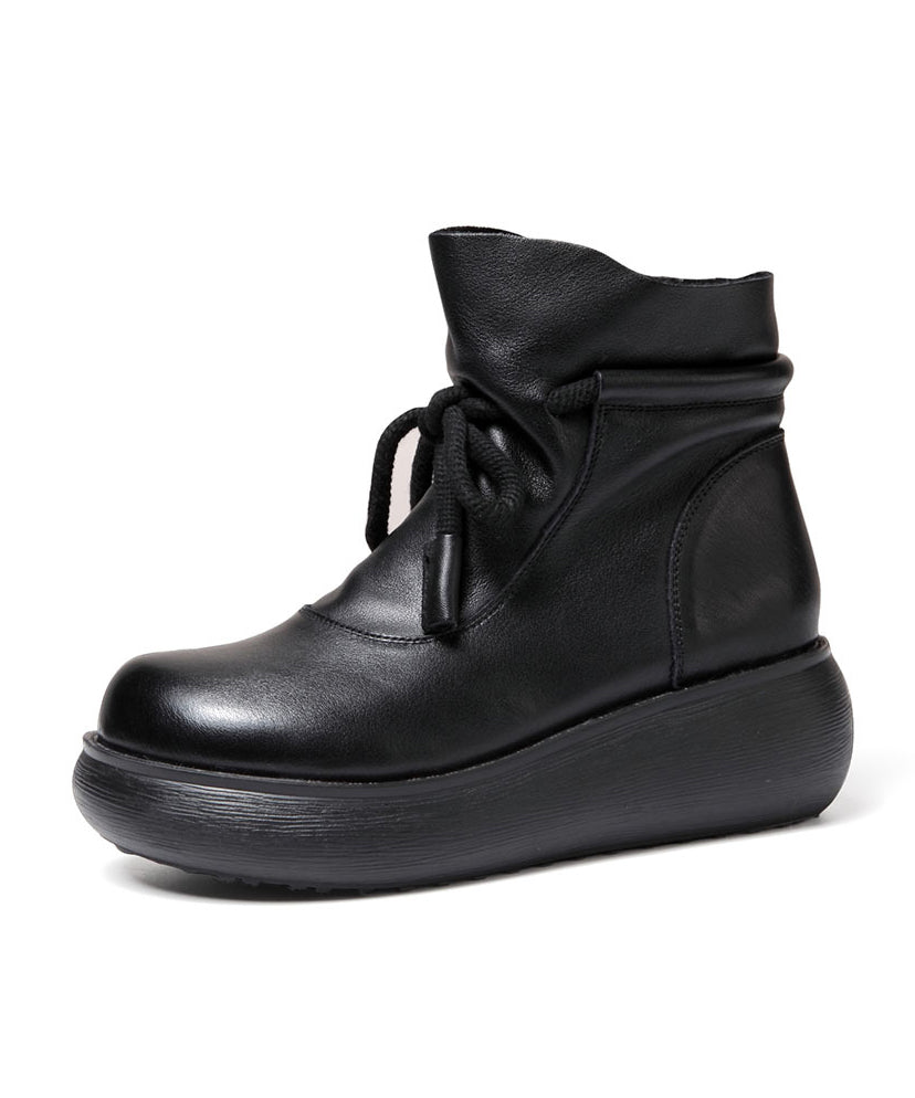 Classic Orthopedic Boots with Timeless Style