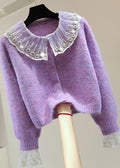 Vintage Inspired Sweater with a Contemporary Edge
