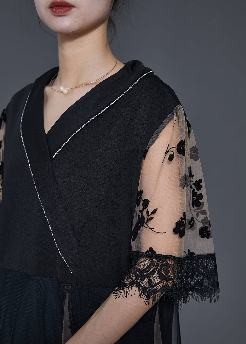 A Vintage Style Dress with Delicate Timeless Details