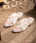 Vintage Inspired Orthopedic Slippers