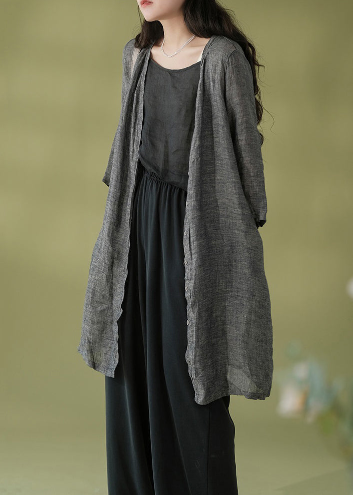 Well Tailored Cardigan with a Graceful Silhouette