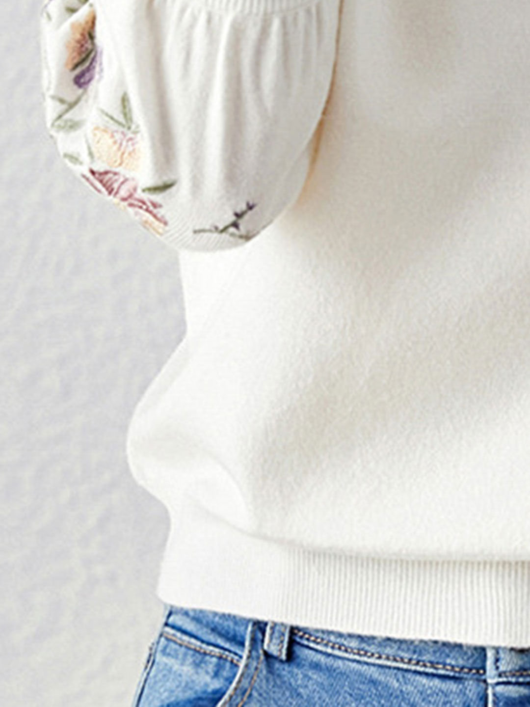 Vintage Inspired Pullover with a Contemporary Edge
