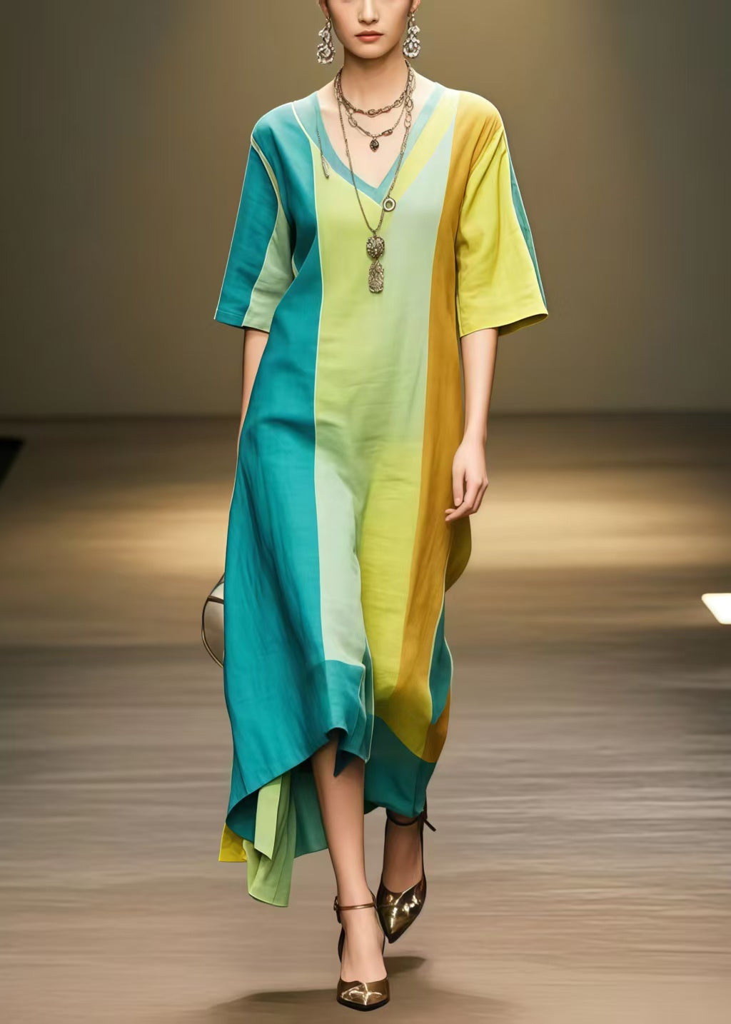 Classic Vintage Dress with a Flattering Fit