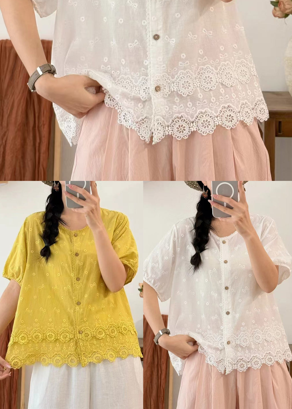 Vintage Inspired Blouse with a Contemporary Edge