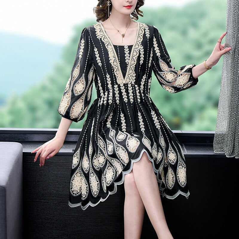Elegantly Styled Dress for Everyday Wear